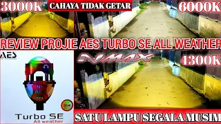 REVIEW PROJIE AES NEW TURBO SE ALL WEATHER 3WARNA NMAX OLD @aderiyan29