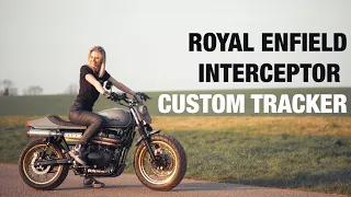 Royal Enfield Interceptor 650 Custom Build  TRACKER / 865 cc / Custom Series by Tomboy a bit