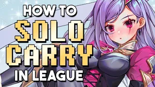 How to CARRY your team BY YOURSELF | Iron to Diamond Katarina Guide #6