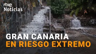 CANARIAS-TORMENTA TROPICAL: GRAN CANARIA, la isla MÁS AFECTADA I RTVE Noticias