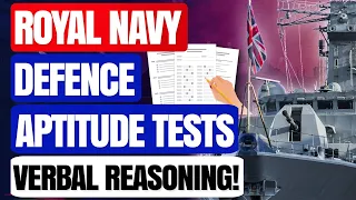 ROYAL NAVY DEFENCE APTITUDE ASSESSMENT (DAA) VERBAL REASONING TEST QUESTIONS & ANSWERS!