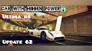 Asphalt 8 | Car with hidden power😱. Ultima rs mp test. Update 62