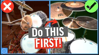 5 EASY Steps To START Playing Drums! - Beginner Drum Lesson