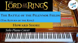 "The Battle of the Pelennor Fields" Piano Cover (The Return of the King) + SHEET MUSIC LINK