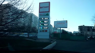 Владивосток 8.  Цены на бензин !  5 декабрь 2018 .г.