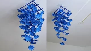 DIY Simple Home Decor - Paper Flower -DIY Wall Decor Ideas