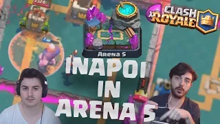 NE-AM INTORS IN ARENA 5 /w Brosh !! Clash Royale Romania