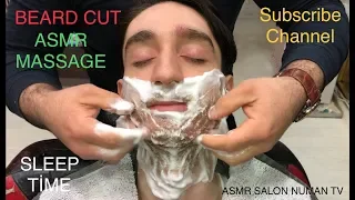 Asmr Massage 50.000 Subscribers Thanks No talking(Beard cut)(sheet washing)(Magic massage)sakal traş