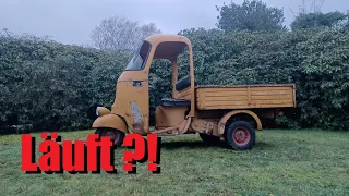 1963 Piaggio Ape Ac4 - Will it run? -Die Apeschrauber