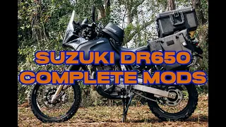 2022 Suzuki DR650 Complete Mods