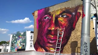 Street Artist - Hopare - Jmzwalls - Raw Footage