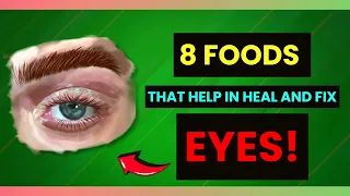 7 VITAMINS That Help In HEALING and FIXING Your  Eyes! | Top Foods For Better Vision!