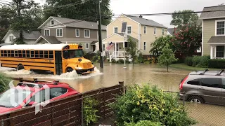 D.C. commuters and residents experience flash flooding