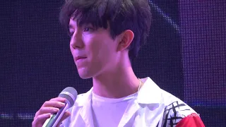 【fancam】【4K】Dimash Kudaibergen  Димаш Құдайберге 迪玛希   20180708企鹅跑 来自迪玛希的土味情话