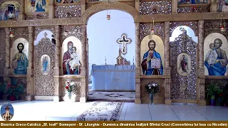 Sf. Liturghie - Duminica dinaintea Înălțării Sfintei Cruci (Convorbirea lui Isus cu Nicodim)