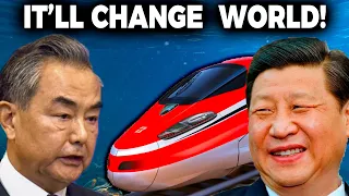 UNBELIVABLE! NEW $50 BILLION China's & Taiwan SHOCKING Underwater High-Speed Raiway Project!