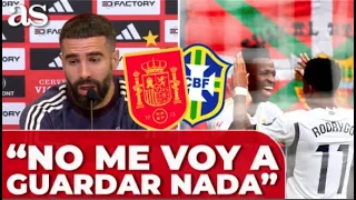 CARVAJAL sobre el riesgo de lesionar a VINICIUS Y RODRYGO: "Yo no me voy a guardar nada"