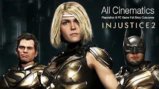 Injustice 2 Full Movie PS5 HD All Cinematics. Batman, Superman, Wonder Woman, Joker, Harley Quinn