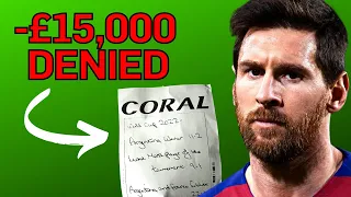 Winnings REFUSED on Messi World Cup Acca – Football Betting