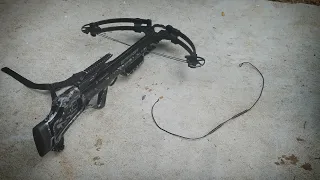 How to replace String on Stryker Crossbows! / how to make it rubber powerd