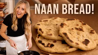 Homemade Naan Bread Recipe (with sourdough discard)