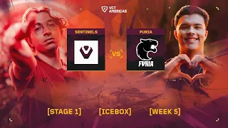 Sentinels vs FURIA - VCT Americas Stage 1 - W5D1 - Map 1