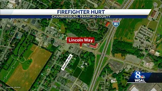 Driver runs over fire hose in Franklin County, causing firefighter to get hurt