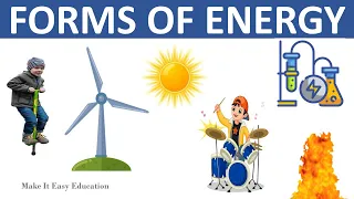 FORMS OF ENERGY || TYPES OF ENERGY || SCIENCE EDUCATIONAL VIDEO FOR CHILDREN