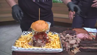 National Brisket Day | Here’s the Texas Chainsaw Mammoth Sandwich