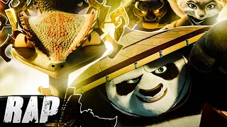 🐼 PO Y ZHEN VS LA CAMALEONA 🐼 || EL NUEVO GUERRERO DRAGÓN || KUNG FU PANDA 4 || BYAKI