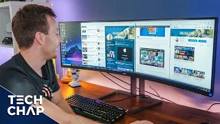 Is Super Ultrawide Too Wide? [Philips 499P9H Full Review] | The Tech Chap