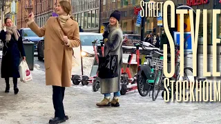 Winter Street Style in Stockholm | How Swedes Dress in Frosty Weather | Men and Women