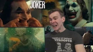 JOKER TEASER TRAILER REACTION!!!