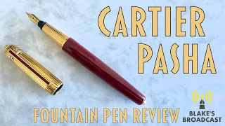 Cartier Pasha Fountain Pen Review 4K