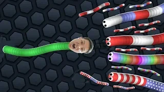 SLENDERMAN VÀ TỰA GAME SLITHER.IO HUYỀN THOẠI