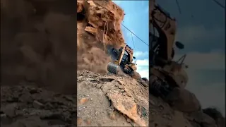 Extreme Dangerous Idiots Excavator Operator Skill - Fastest Climbing Excavator Machines Driving