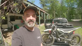 Surron Ultra Bee and KTM 200 on technical and fast N. Idaho Trails