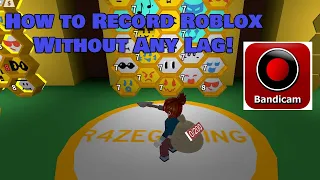 Best Bandicam Settings For Roblox  | How to Record Roblox Without Any Lag For Bandicam