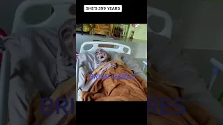 SHE IS 399 YEARS. OLDEST WOMAN IN THE WORLD #tiktok #shorts