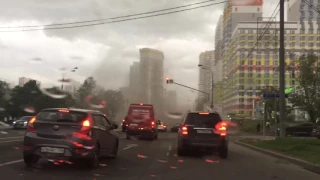 Ураган в Москве 29.05.17