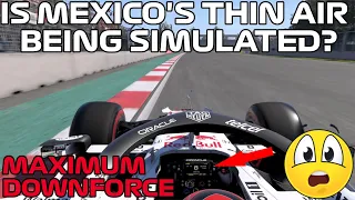 Does F1 2021 ACTUALLY Simulate The Thin Air At Mexico?