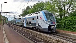 Trains TRANSILIEN TER INTERCITES et FRET Gare de MONTGERON CROSNE