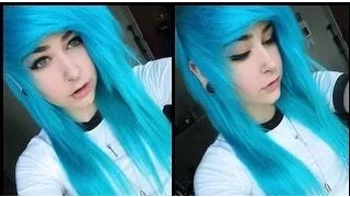 How to Style Emo Scene Hair Updated---AdrianaTeaCat