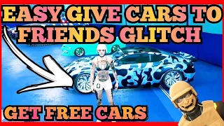 STILL WORKING FACILITY GIVE CARS TO FRIENDS GLITCH GTA5 GCTF GTA V CAR DUPE