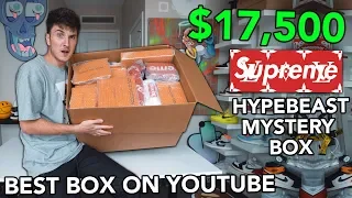 Unboxing A $17,500 Supreme x Louis Vuitton Mystery Box....