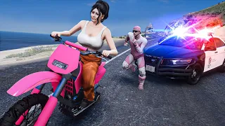 Breaking Selena Gomez out of Prison in GTA 5