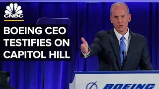 Boeing CEO Dennis Muilenburg faces Congress over 737 Max crashes – 10/29/2019
