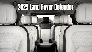NEW 2025 Land Rover Defender Interior Cabin