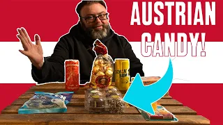 American Tries Austrian Candy!