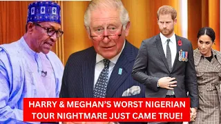 King Charles' SECRET MESSAGE To Nigerian President During Harry & Meghan's Fake Royal Tour Exposed.